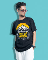 bhule giye tahare  | Bong Graphic Tees | black